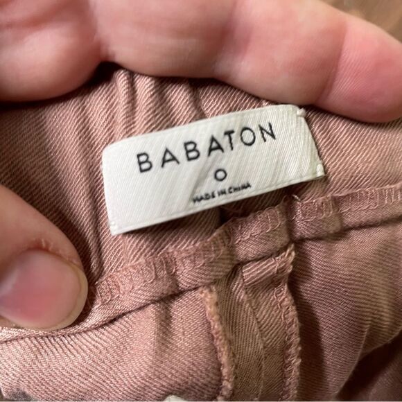 Babaton Linen Taupe Conan Pant Size 0 - Picture 8 of 11